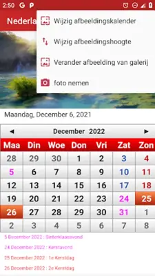 Nederland Kalender 2021 android App screenshot 2