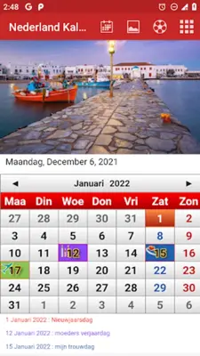 Nederland Kalender 2021 android App screenshot 5